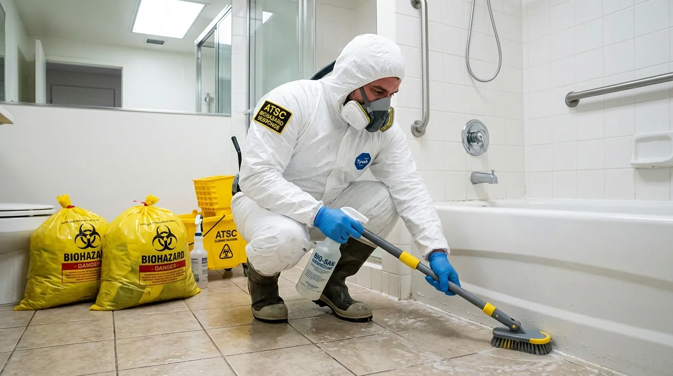 Decontamination equipment deployed for Blood Cleanup in Lake Mills